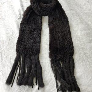 LAST CALL: Rabbit Fur Scarf
